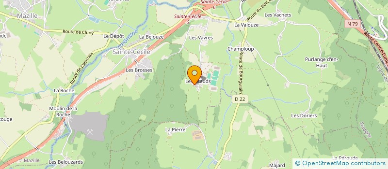 localisation de l'entreprise SOCIETE TRANSFAIRE à LA VINEUSE SUR FREGANDE