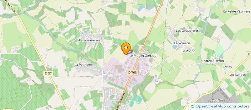 localisation de l'entreprise SOCIETE TRANSPORT LOGISTIQUE SIRET à VALLET