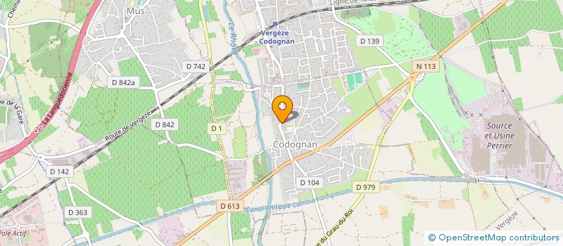 localisation de l'entreprise SOCIETE TRANSPORTS EQUIPEMENT SERVICES à CODOGNAN