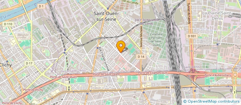 localisation de l'entreprise SOCIETE TRANSPORTS GETRANS à SAINT-OUEN-SUR-SEINE