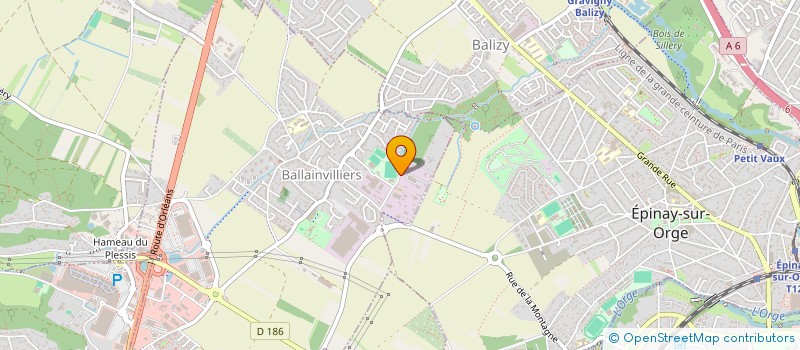 localisation de l'entreprise SOCIETE TRANSPORTS MENDES à BALLAINVILLIERS