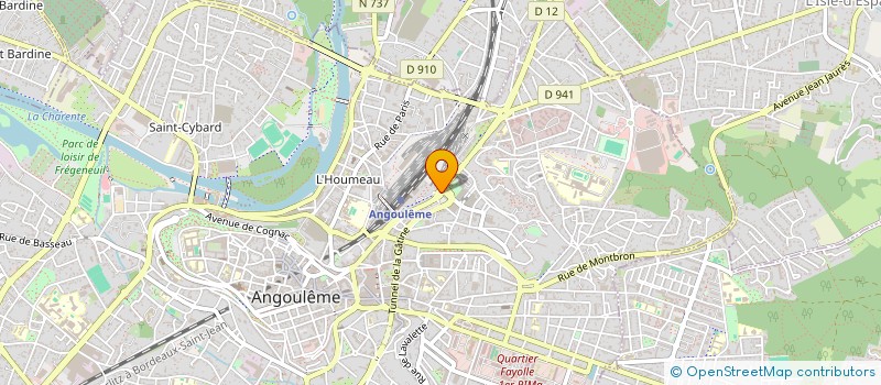 localisation de l'entreprise SOCIETE TRANSPORTS SERVICES à ANGOULEME