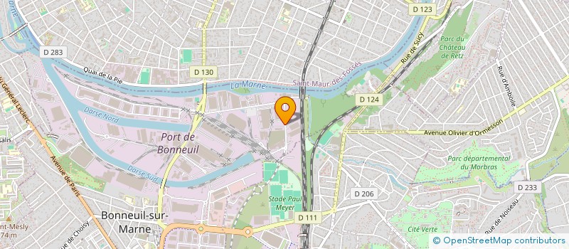 localisation de l'entreprise SOCIETE TRANSRACK à BONNEUIL-SUR-MARNE