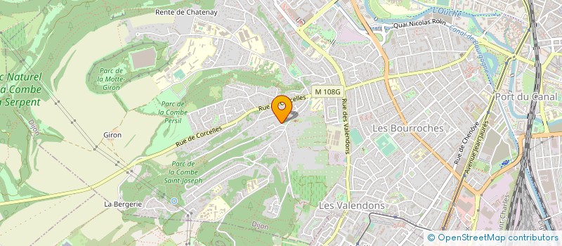 localisation de l'entreprise SOCIETE TRANSVAAL MARBRES  DIJON