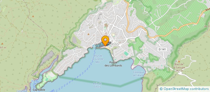 localisation de l'entreprise SOCIETE TRAPANI FILS à CASSIS