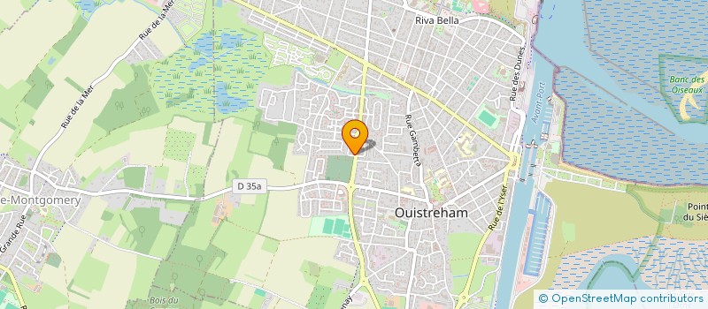 localisation de l'entreprise SOCIETE TRAVAUX ACROBATIQUES  OUISTREHAM