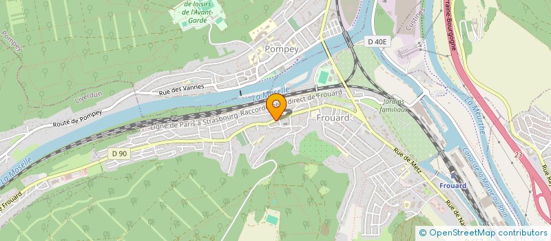 localisation de l'entreprise SOCIETE TRAVAUX AMENAGEMENT & RENOVATION à FROUARD