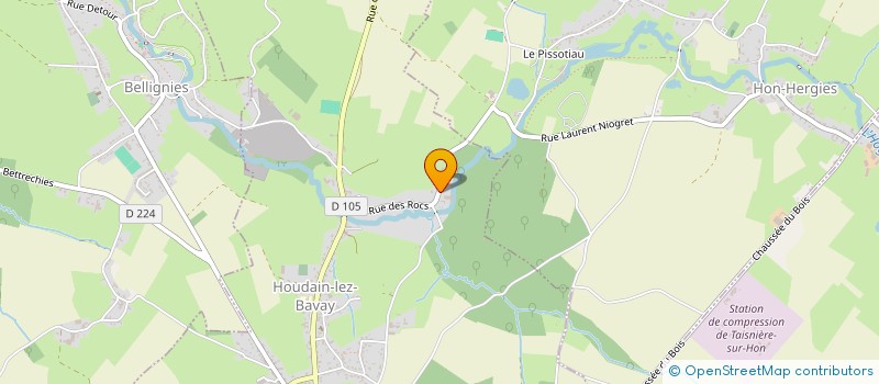 localisation de l'entreprise SOCIETE TRAVAUX BATIMENT HOUDANAISE à HOUDAIN-LEZ-BAVAY