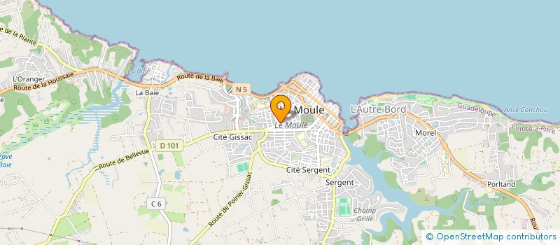 localisation de l'entreprise SOCIETE TRAVAUX D'ELECTRICITE SEIZE SARL à LE MOULE