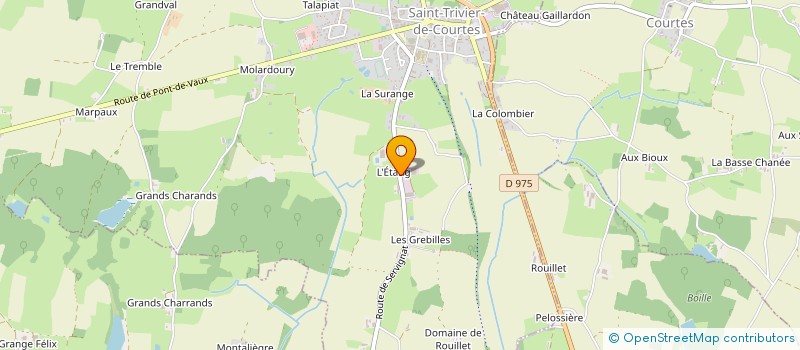 localisation de l'entreprise SOCIETE TRAVAUX FACON ST AMOUR à SAINT-TRIVIER-DE-COURTES