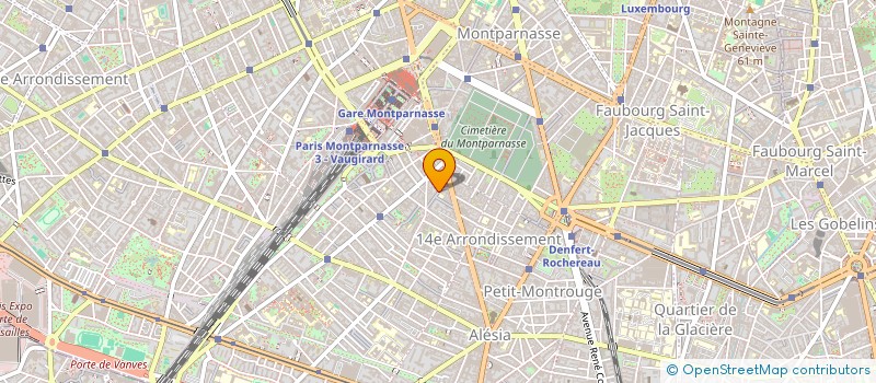 localisation de l'entreprise SOCIETE TRAVAUX IMMOBILIERS  PARIS