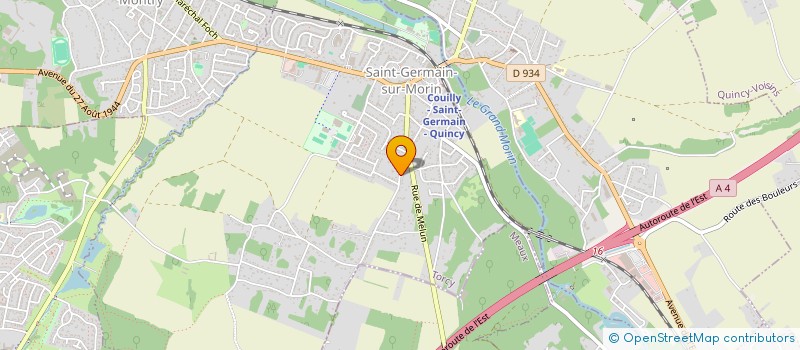 localisation de l'entreprise SOCIETE TRAVAUX PUBLICS à SAINT-GERMAIN-SUR-MORIN