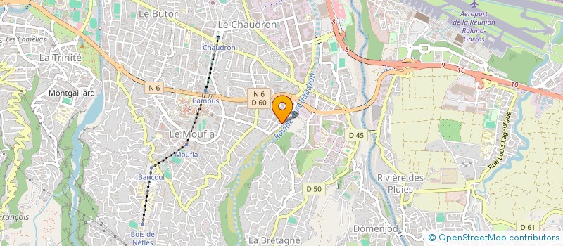 localisation de l'entreprise SOCIETE TRAVAUX PUBLICS DES MASCAREIGNES à SAINT-DENIS