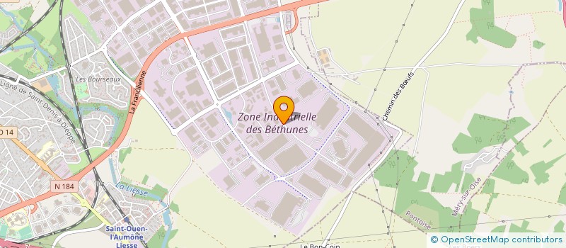 localisation de l'entreprise SOCIETE TRAVAUX PUBLICS ET ENTRETIEN  SAINT-OUEN-L'AUMONE