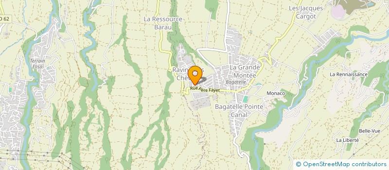 localisation de l'entreprise SOCIETE TRAVAUX PUBLICS LOCATION D'ENGINS  SAINTE-SUZANNE