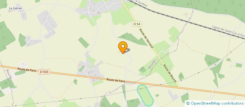 localisation de l'entreprise SOCIETE TRAVAUX PUBLICS PIARD  TILLIERES-SUR-AVRE