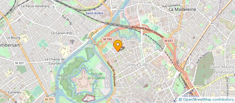 localisation de l'entreprise SOCIETE TRAVEL ORGANISATION à LILLE
