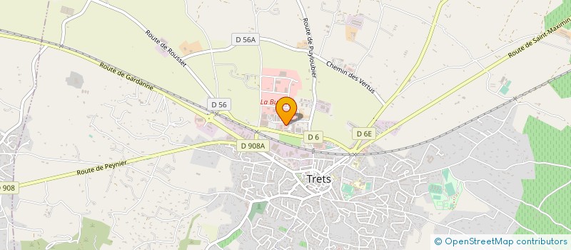 localisation de l'entreprise SOCIETE TRETSOISE DE BRICOLAGE ET DE SERVICE à TRETS