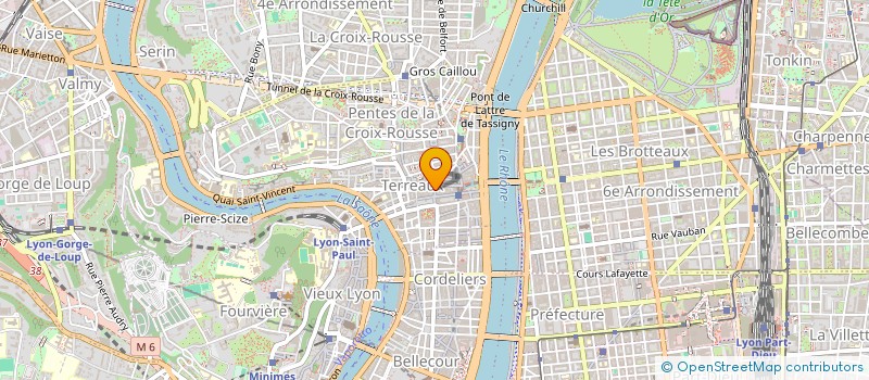 localisation de l'entreprise SOCIETE TRICOTS MELINE à LYON