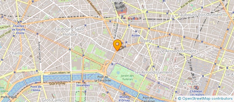 localisation de l'entreprise SOCIETE TRIOMPHE SNAT à PARIS