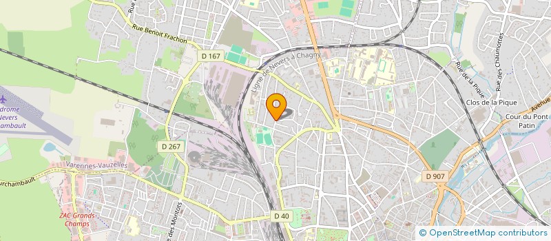 localisation de l'entreprise SOCIETE TROUVEE ENSEMBLE MUTUELLEMENT à NEVERS