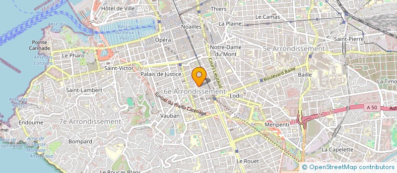 localisation de l'entreprise SOCIETE TSIPORA à MARSEILLE