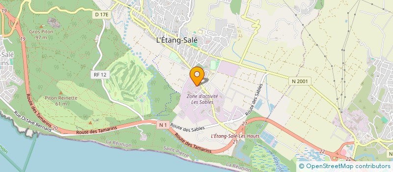 localisation de l'entreprise SOCIETE TUYAUTERIE CHAUDRONNERIE CHARPENTE à L'ETANG-SALE