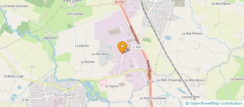 localisation de l'entreprise SOCIETE TUYAUTERIE INDUSTRIELLE CAENNAISE à BOURGBARRE