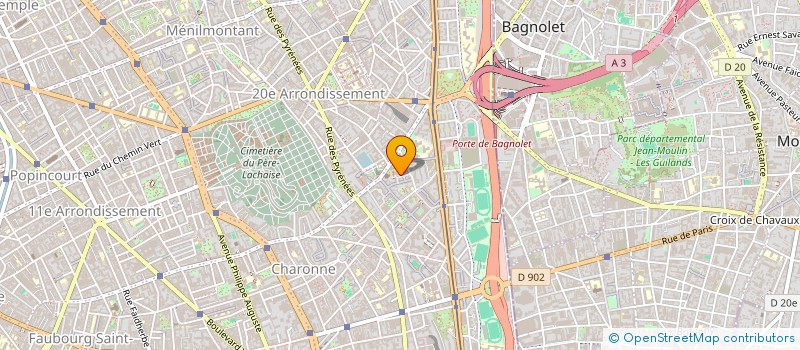 localisation de l'entreprise SOCIETE UNION EUROPEENNE DE RECYCLAGE à PARIS