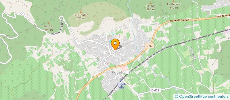 localisation de l'entreprise SOCIETE UNIVERSELLE DE DISTRIBUTION  CUERS