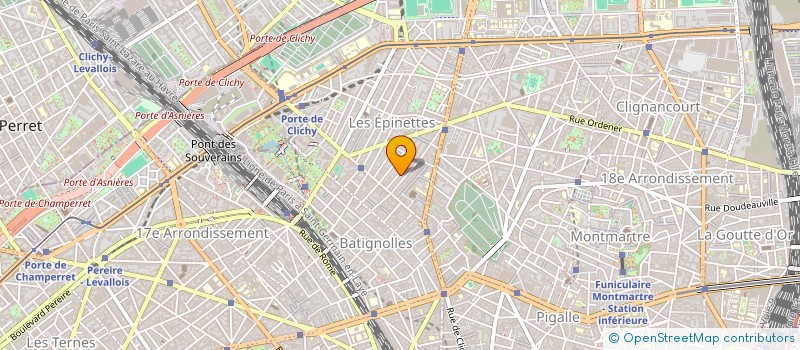 localisation de l'entreprise SOCIETE UP DESIGN ET COMMUNICATION  PARIS