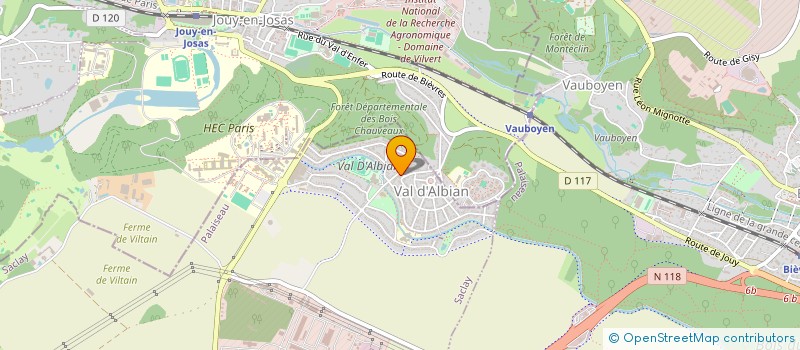 localisation de l'entreprise SOCIETE URBAINE D'ISOLATION à SACLAY