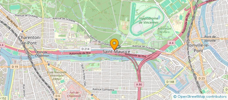 localisation de l'entreprise SOCIETE VACHERON FRERES à SAINT-MAURICE