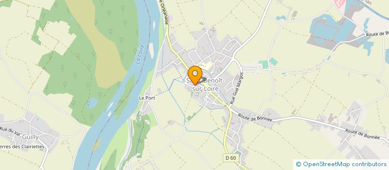 localisation de l'entreprise SOCIETE VAL-LOIRE à SAINT-BENOIT-SUR-LOIRE