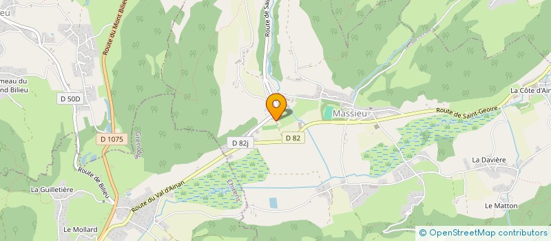 localisation de l'entreprise SOCIETE VALDAINOISE DE BESTIAUX GIROUD  MERLAS