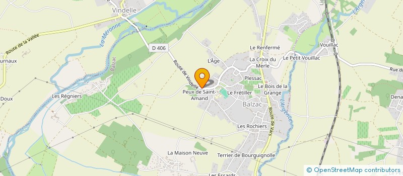localisation de l'entreprise SOCIETE VALLET à CHAMPNIERS