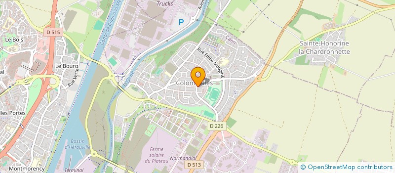 localisation de l'entreprise SOCIETE VANDERCHRUCHE à COLOMBELLES