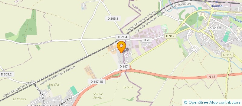 localisation de l'entreprise SOCIETE VANHALST à GOUSSAINVILLE