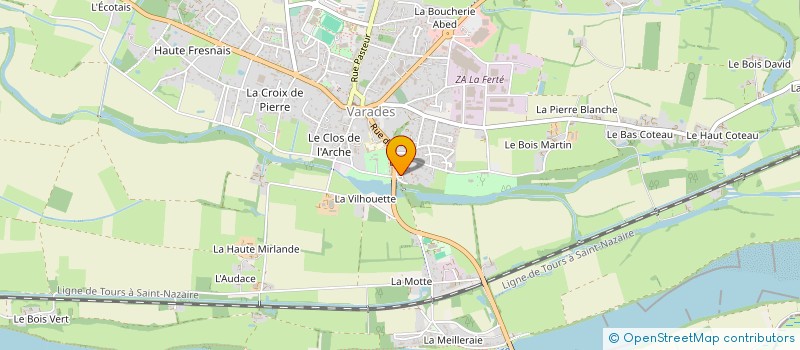 localisation de l'entreprise SOCIETE VARADAISE DE CONSTRUCTIONS MECANIQUES à LOIREAUXENCE