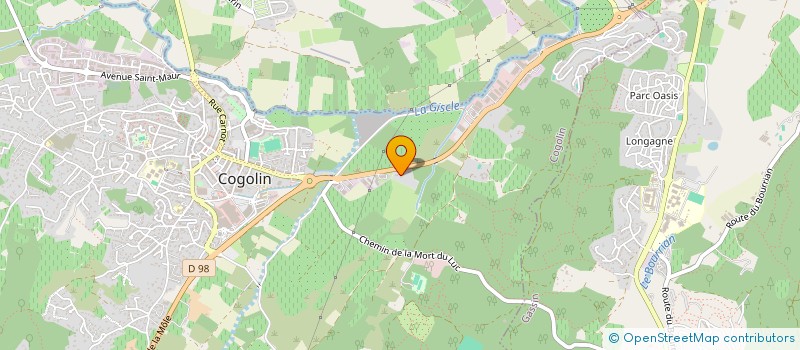 localisation de l'entreprise SOCIETE VAROISE DE LOCATION à COGOLIN
