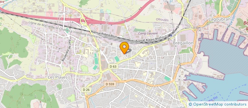 localisation de l'entreprise SOCIETE VAROISE DE TRANSPORT  LA SEYNE-SUR-MER