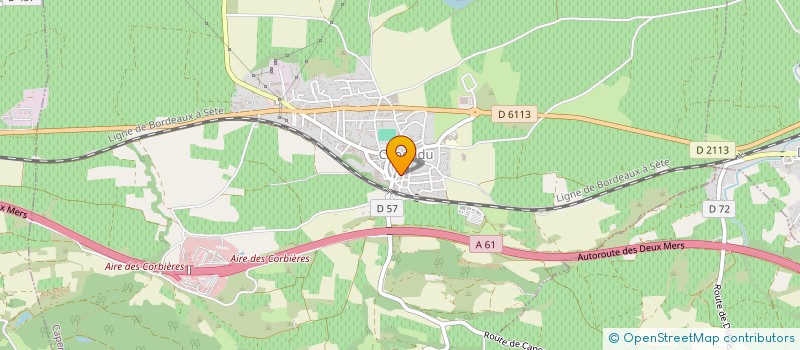 localisation de l'entreprise SOCIETE VARZEA  CAPENDU