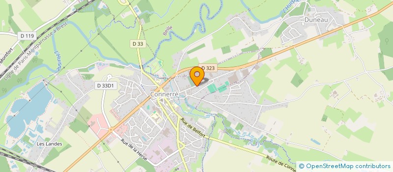 localisation de l'entreprise SOCIETE VAUTCRANNE à CONNERRE