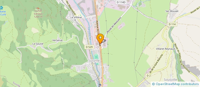 localisation de l'entreprise SOCIETE  VDMCG  LA MURE