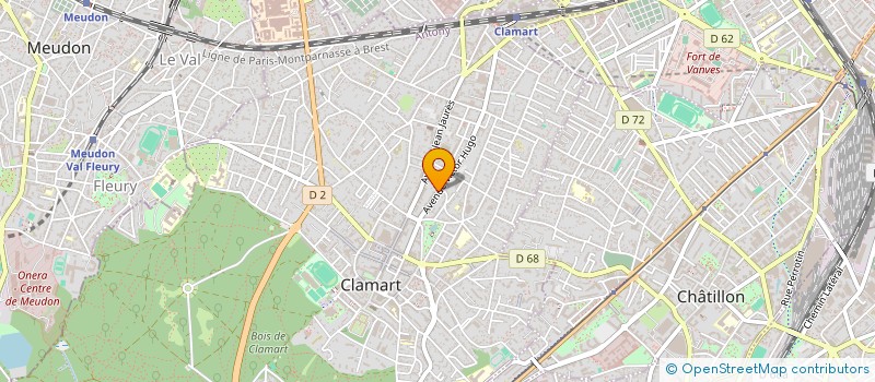 localisation de l'entreprise SOCIETE VEDEL à CLAMART