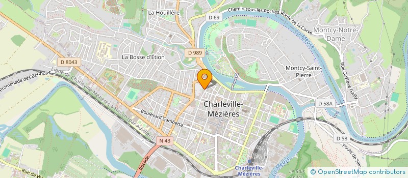 localisation de l'entreprise SOCIETE VENARI à CHARLEVILLE-MEZIERES