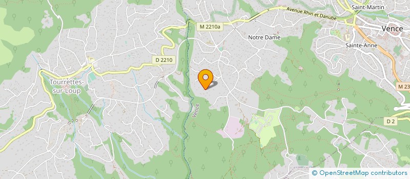 localisation de l'entreprise SOCIETE VENCOISE DE PRODUITS DE MAINTENANCE -SVPM  VENCE