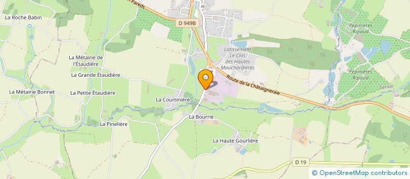 localisation de l'entreprise SOCIETE VENDEENNE DE CHAUDRONNERIE à CHEFFOIS