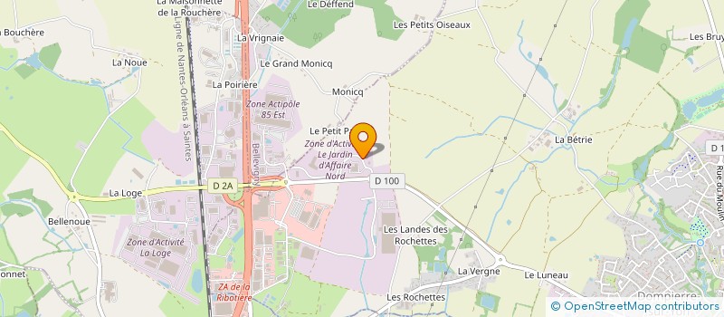 localisation de l'entreprise SOCIETE VENDEENNE DE FLEXIBLES à DOMPIERRE-SUR-YON