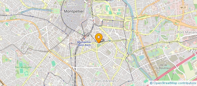 localisation de l'entreprise SOCIETE VENDOME CONSTRUCTIONS à MONTPELLIER